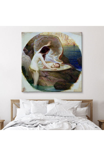 Hz Meryem ve Hz İsa Kanvas Tablo-5869