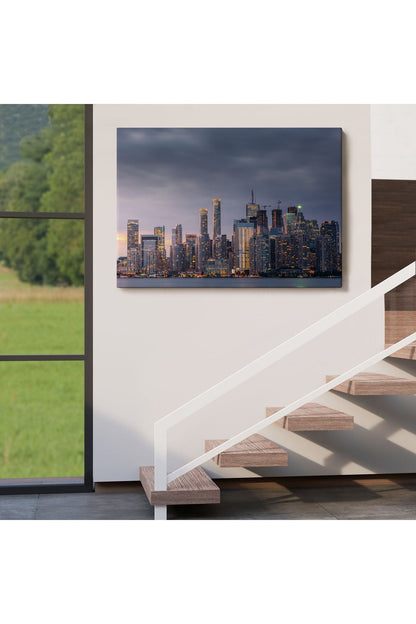 Kanada Toronto Manzarası Kanvas Tablo-5080