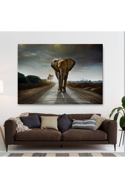 Fil Dekoratif Kanvas Tablo 1118