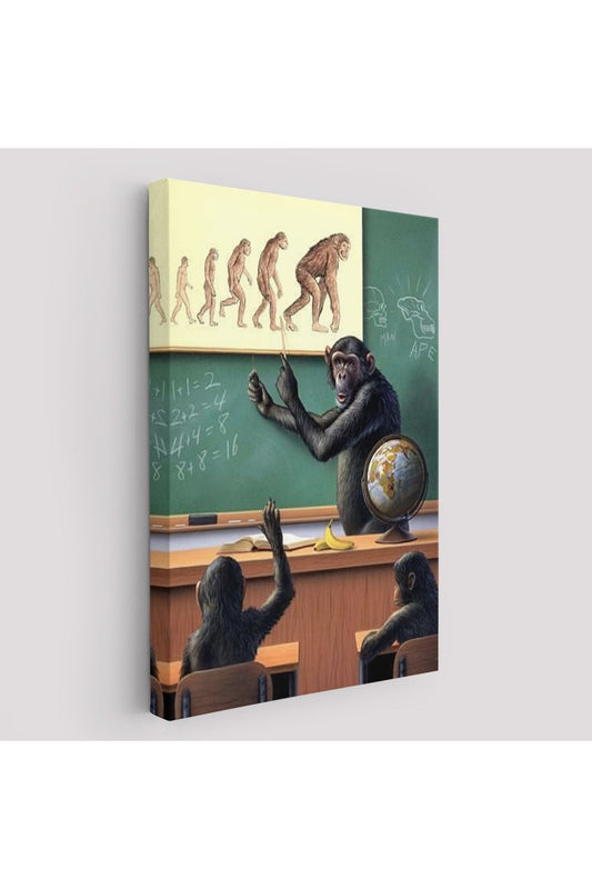 İnsanın Tersine Evrimine Anlatan Manmun Tablosu-6265