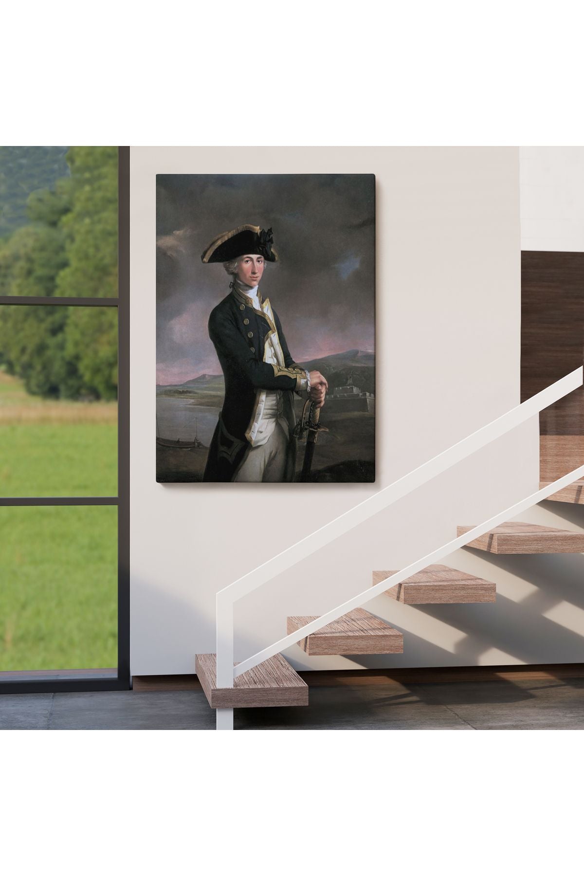 İngiliz Amiral Horatio Nelson Dekoratif Duvar Tablosu-6227