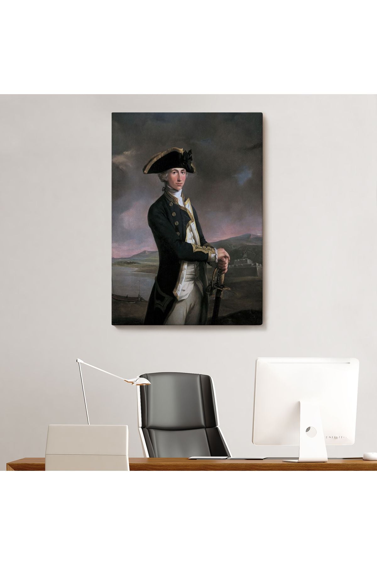 İngiliz Amiral Horatio Nelson Dekoratif Duvar Tablosu-6227