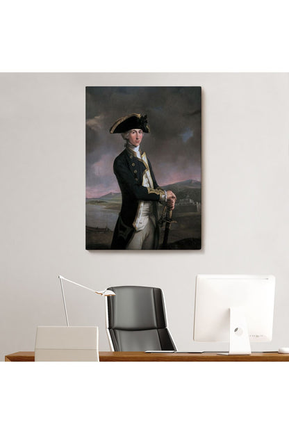 İngiliz Amiral Horatio Nelson Dekoratif Duvar Tablosu-6227