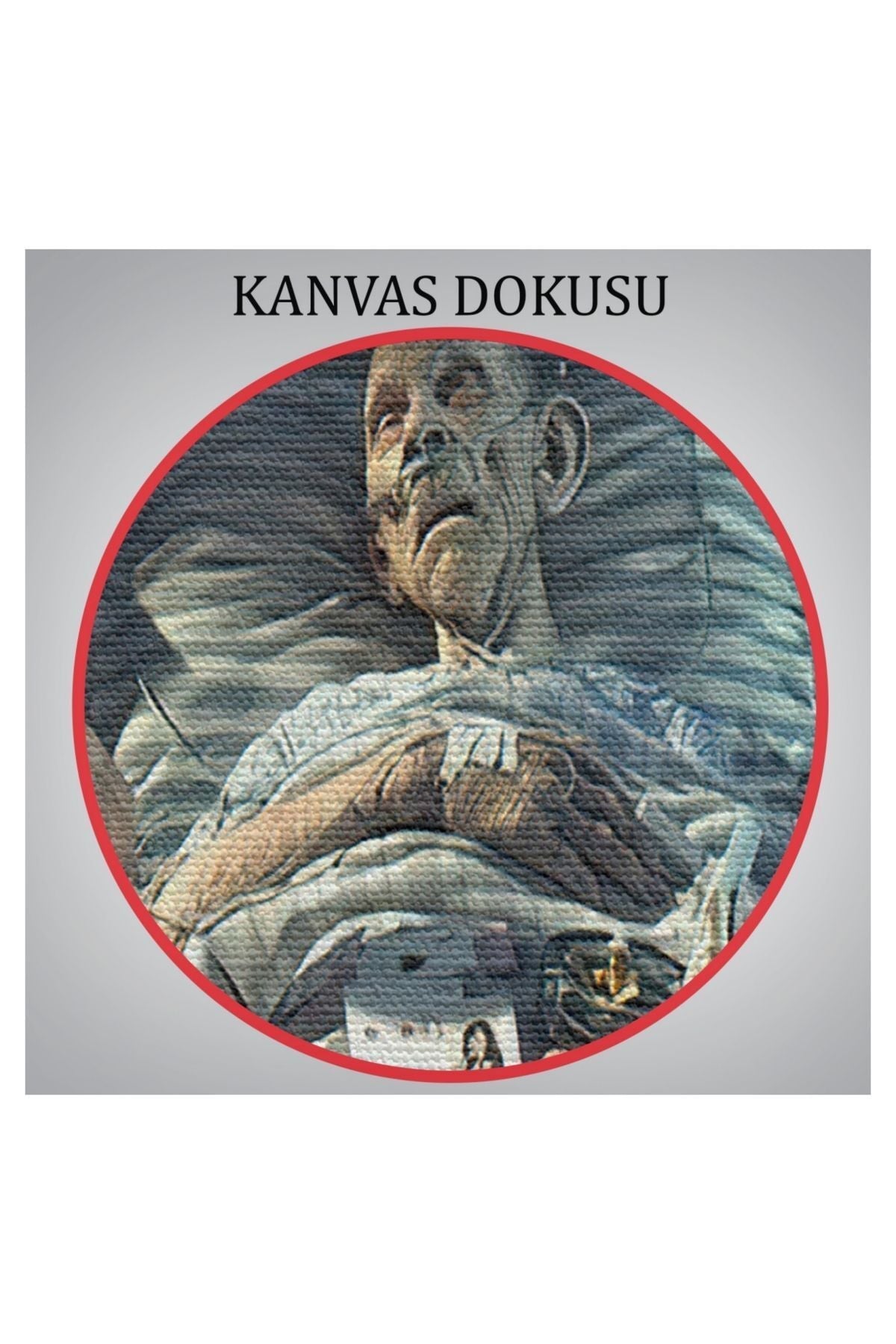 Kanvas Tablo, Duvar Dekoru, Ölüm Meleği Azrail Çalışıyor ve Kumar Oynuyor 5373 BUNGKNV