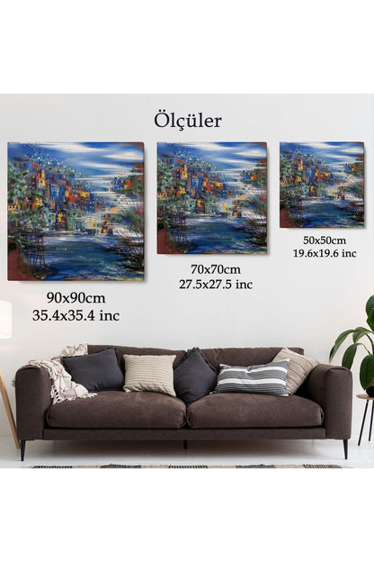 Gün Doğumu Öncesi Kanvas Tablo-5900