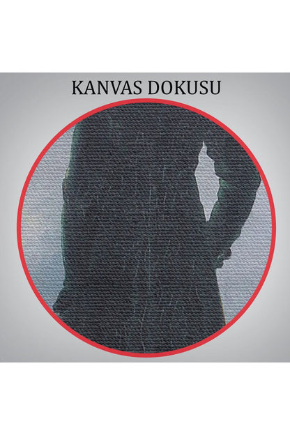 Caspar David Friedrich'in Sis Denizinin Üstündeki Gezgin İsimli Eseri Kanvas Tablo-5121