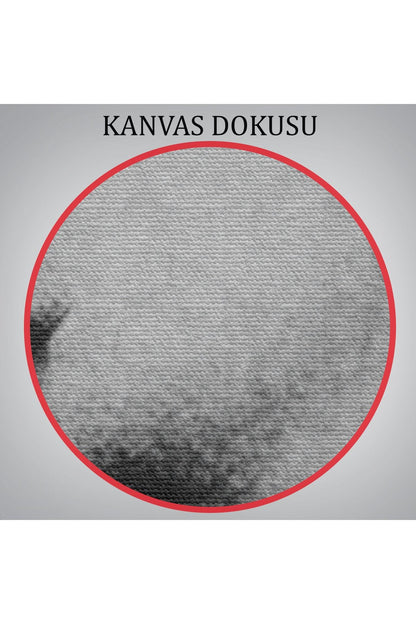 Friedrich Nietzsche Siyah Beyaz Dekoratif Kanvas Tablo-5963