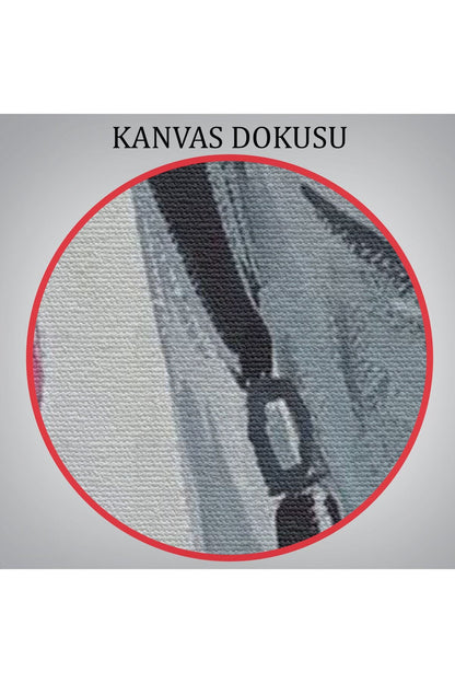 Kızmızı Şarap İçen Sexi Kadın Duvar Tablosu-6219