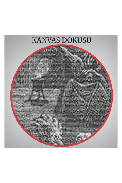 Kanvas Tablo, Duvar Dekoru, Şabat Dansı Eseri Gustave Dore 6174 BUNGKNV