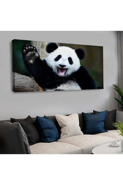 Kanvas Sevimli Panda Tablo