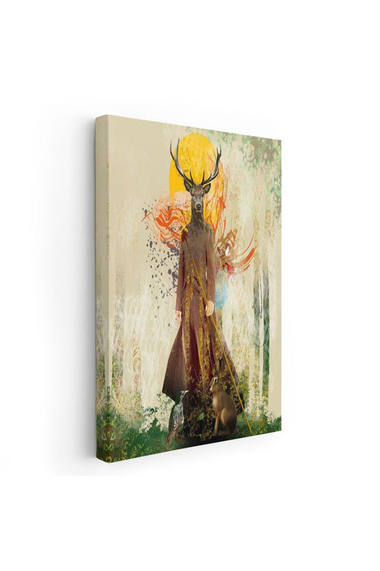 modagos067 Volker Rossenbach'in Ormanın Efendisi İsimli Tablosu-6057