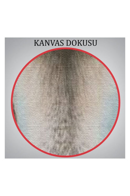 Kanvas Tablo, Duvar Dekoru, İnsan Görünümlü Deve Kuşu 6286 BUNGKNV