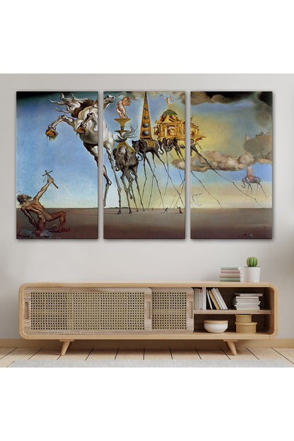 Salvador Dali - The Temptation of St. Anthony Kanvas Tablo-5162