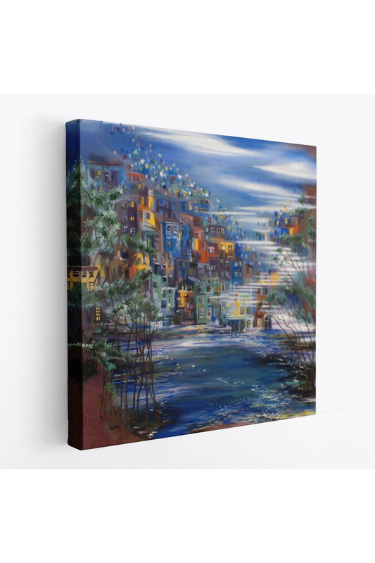 Gün Doğumu Öncesi Kanvas Tablo-5900