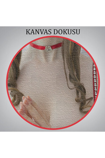 Melek Kız Kanvas Tablo-5266