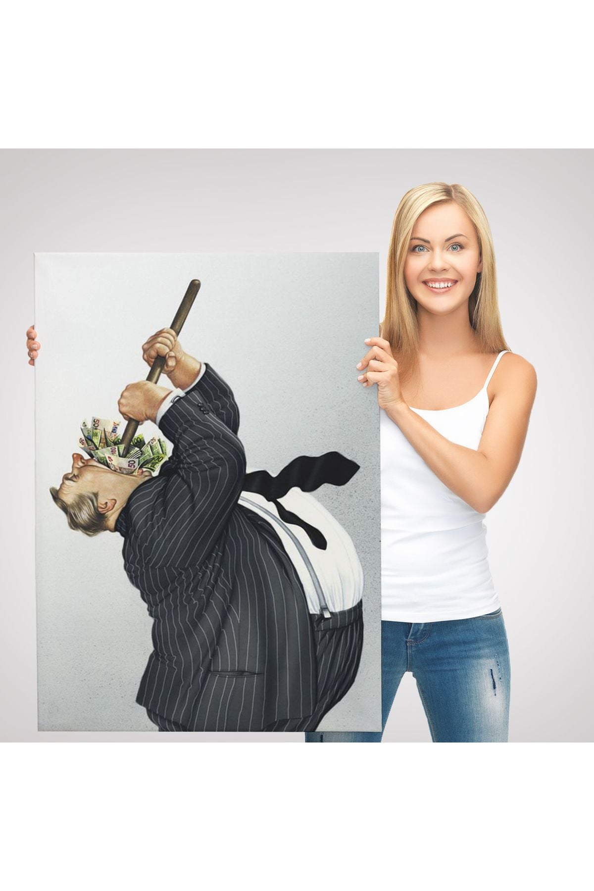 Günümüz Patronları, Sermaye Sahipleri Dekoratif Duvar Tablosu-6109