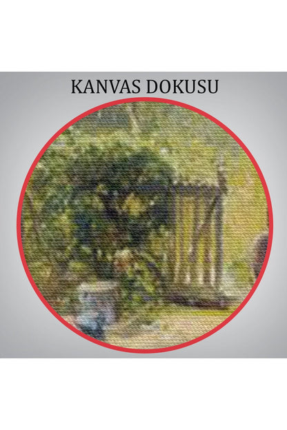 Rus Köylüsü Kadın ve Tavukları Duvar Tablosu-6055