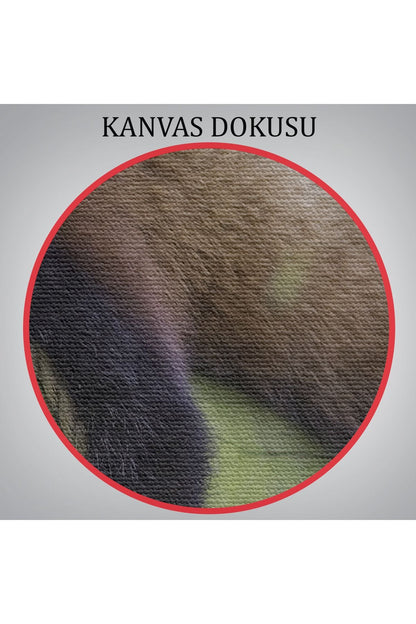 Kırmızı Panda Dekoratif Kanvas Tablo 1140