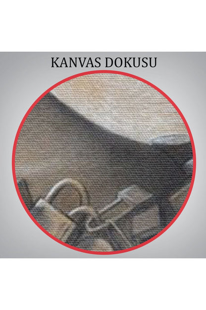 Özel Tasarım Kilitler İçindeki Kadın Duvar Tablosu-6067