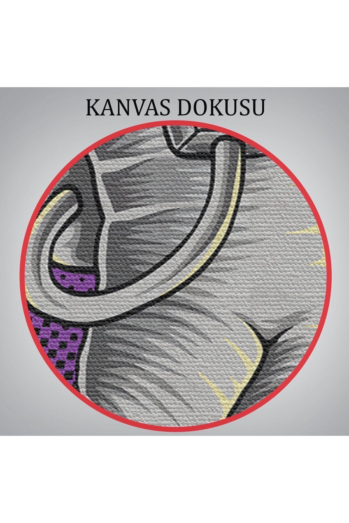 Dekortif BaskıAy'da Basketbol Oynayan Astronot Kanvas Tablo-5068