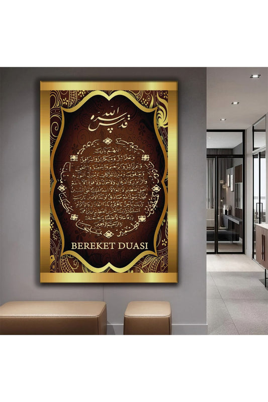 Bereket Duası Kanvas Tablo