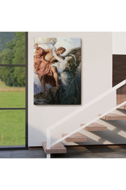 Gün Doğumu Yıldızı Herbert James Draper Dekoaratif Duvar Tablosu-6148