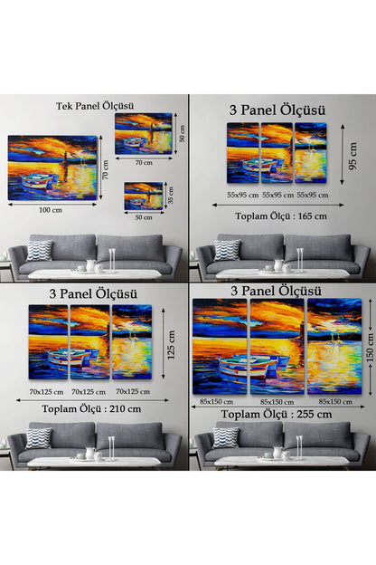 Okyanusun Gün Batımı Tablosu-1212