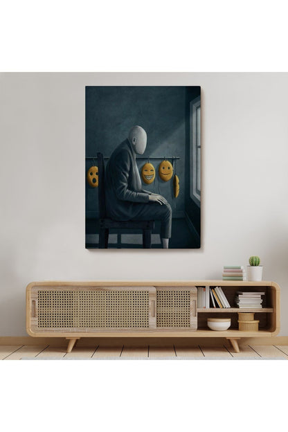 Gerçeküstü Psikolojik Trans Kanvas Tablo-5299