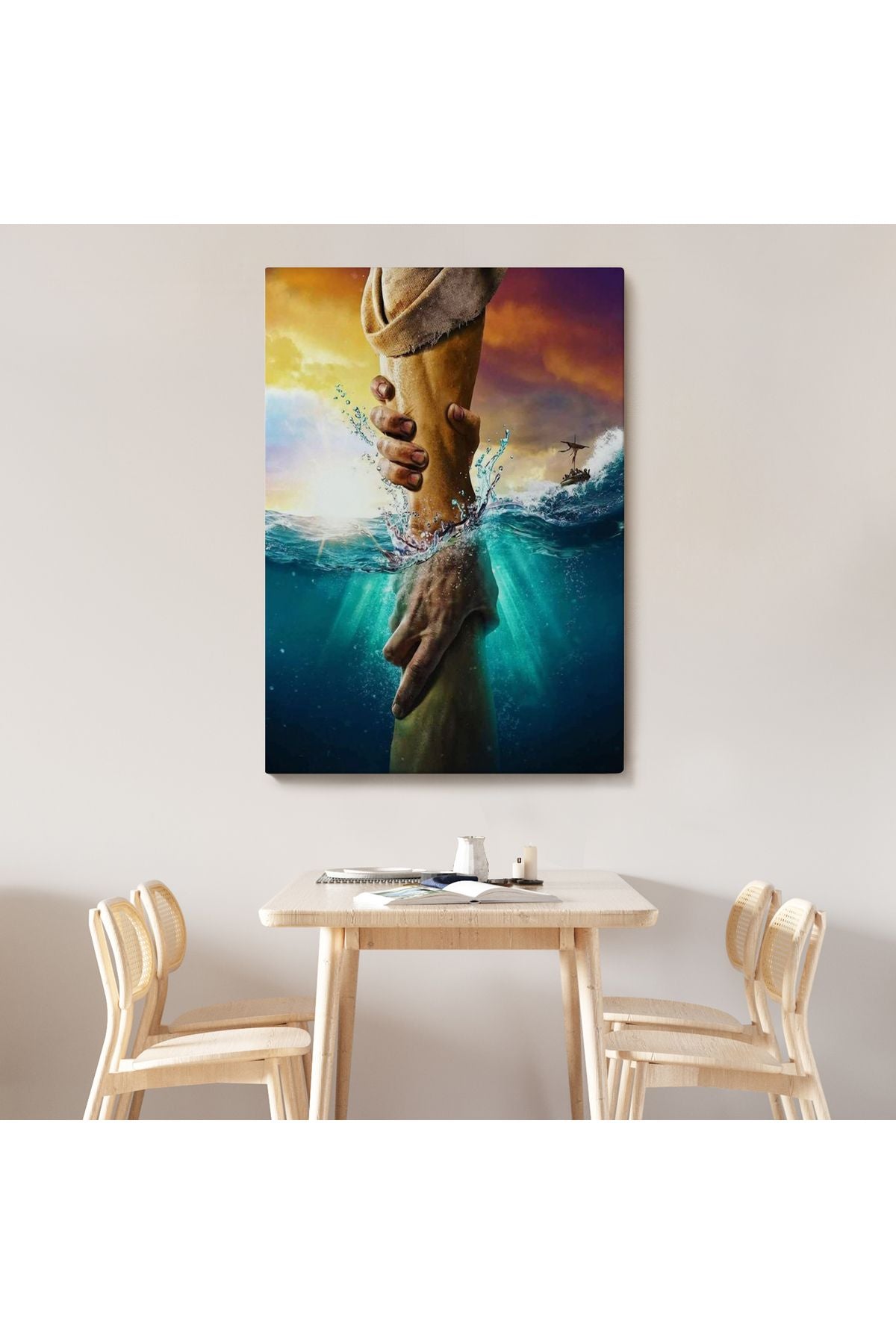 İsa’nın Eli Tuval Kanvas Tablo-5222