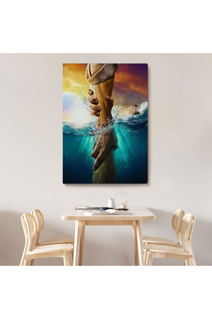 İsa’nın Eli Tuval Kanvas Tablo-5222