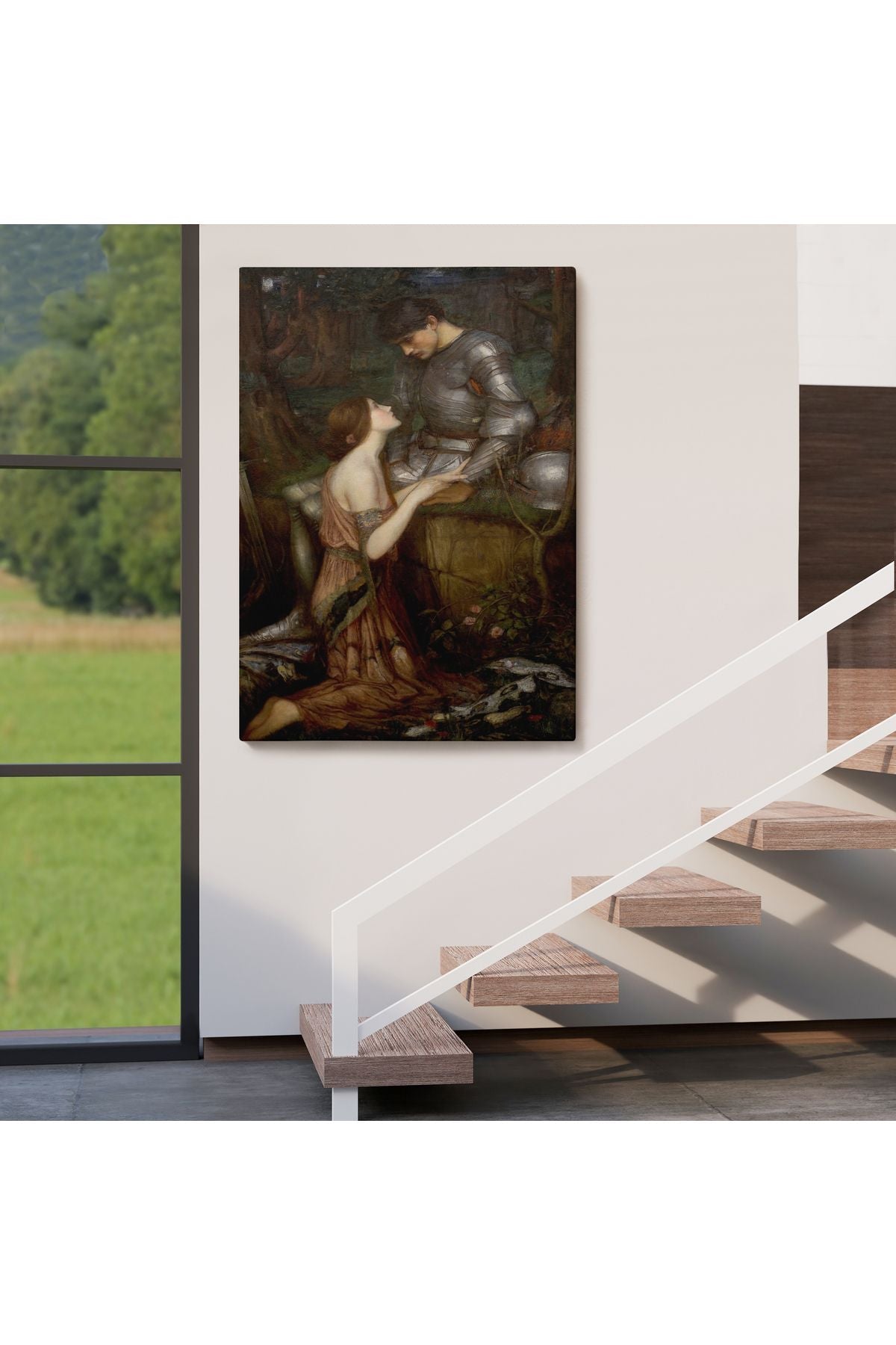 Lamia ve Asker Duvar Tablosu-6393