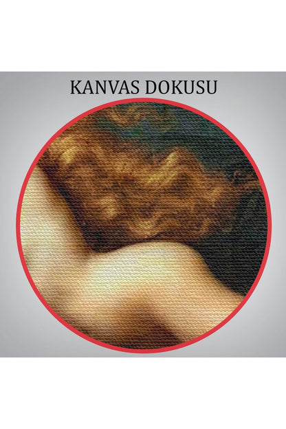 La Nuit by Auguste Raynaud Kanvas Duvar Sanatı Tablo, Klasik Sanat-5406