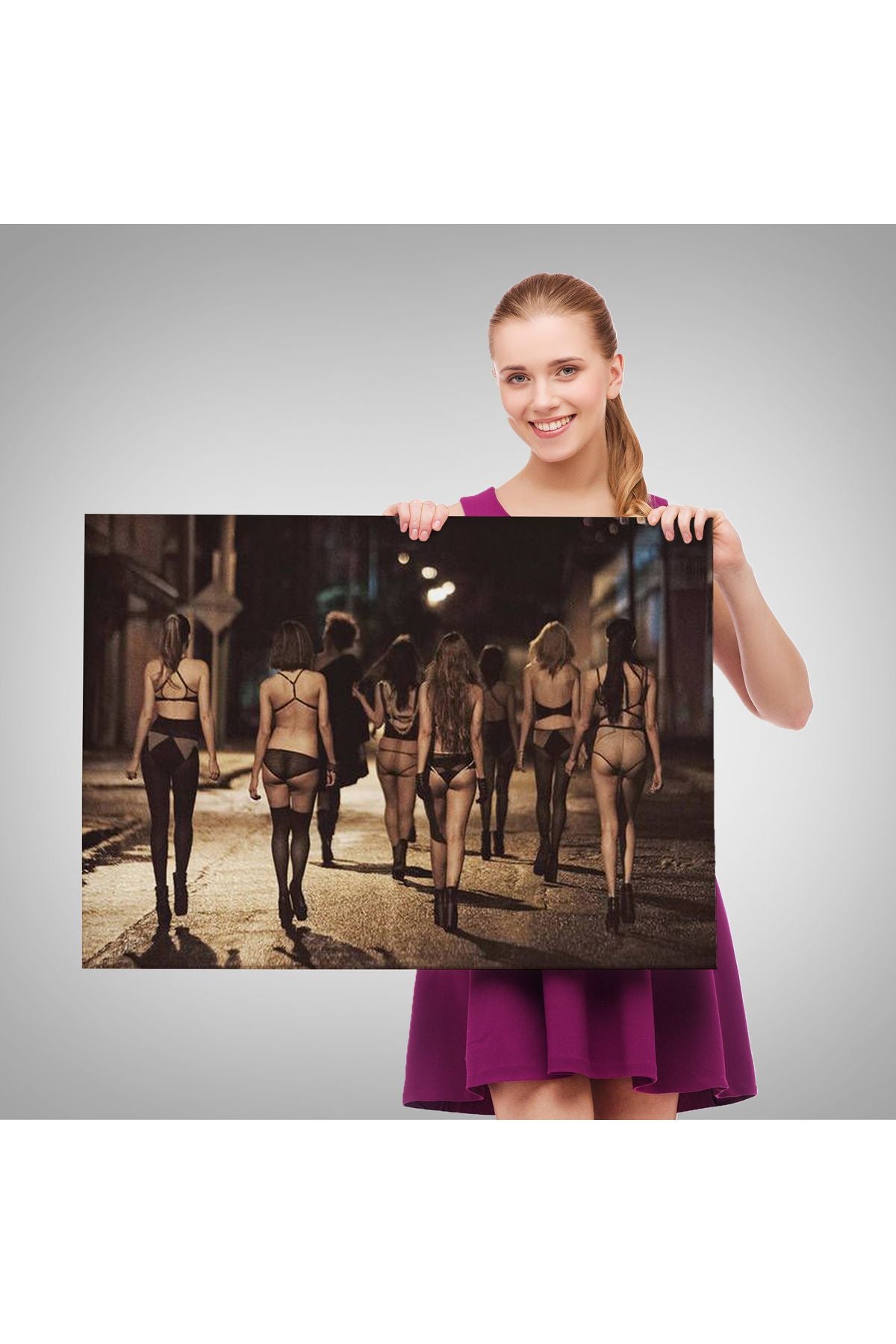 Keskin Bakışlı Atatürk Tablosu-6553