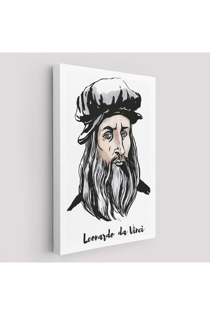 Leonardo da Vinci Dekoratif Kanvas Tablo-5918
