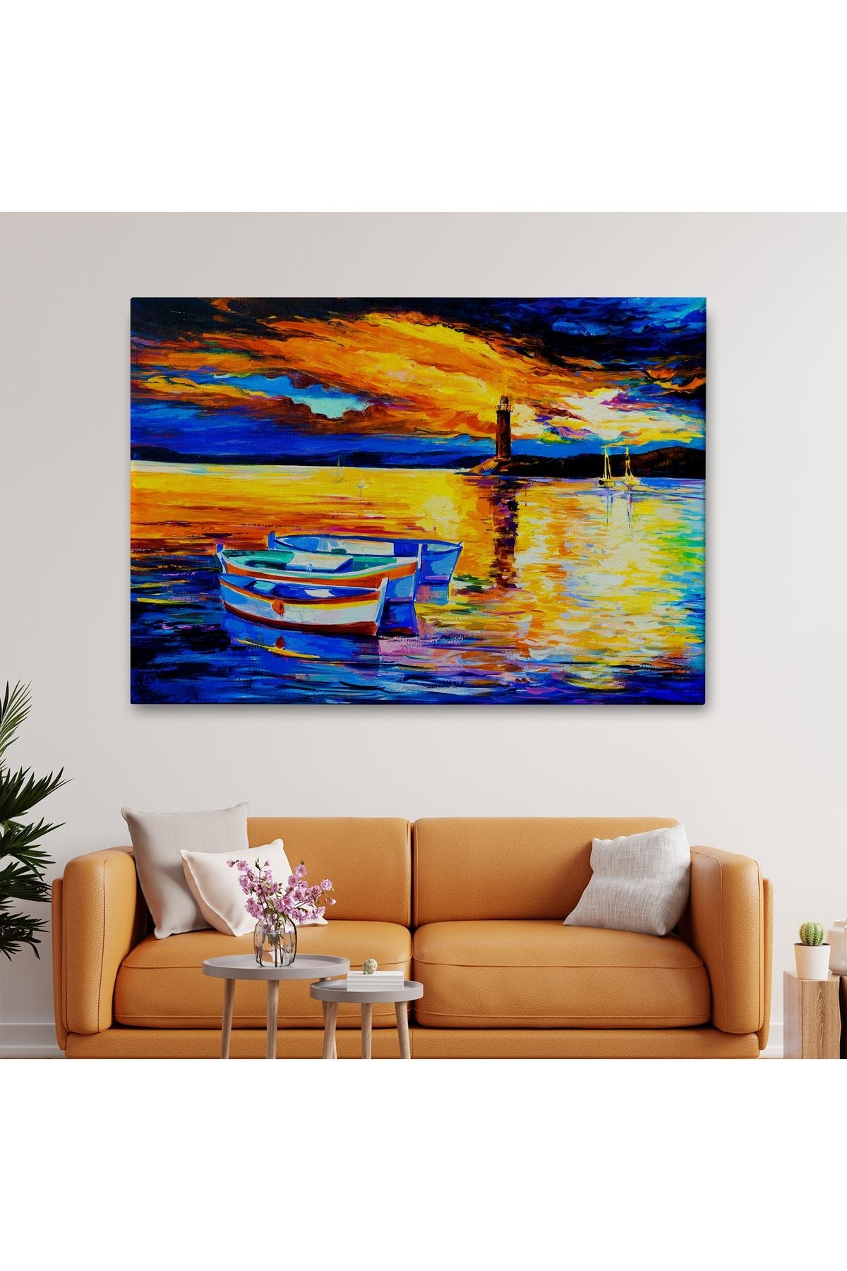 Okyanusun Gün Batımı Tablosu-1212