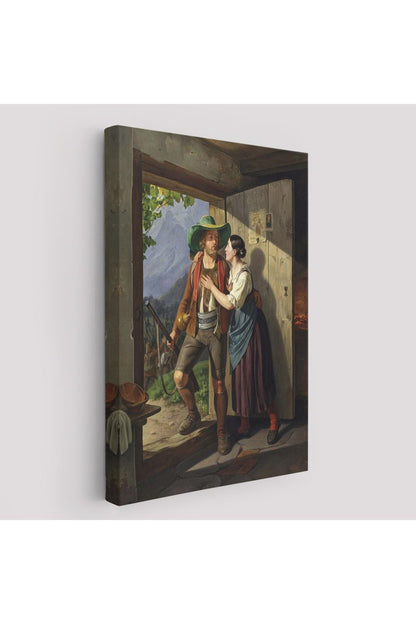 Carl Friedrich Moritz Müller Dresden 1807-1865 Münih, Andreas Hofer Vedası Tablosu-6084
