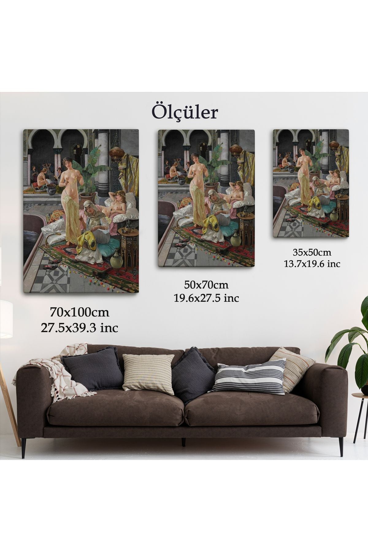 Osmanlı Kadınlar Hamamı Duvar Tablosu-6054