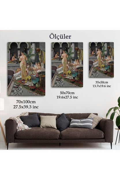 Osmanlı Kadınlar Hamamı Duvar Tablosu-6054