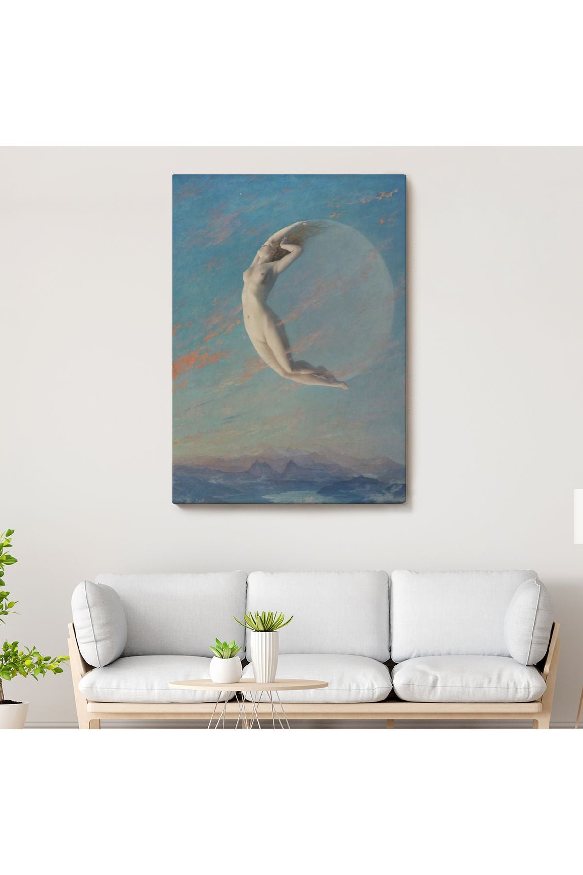 Fransız Ressam Albert Aublet’in “Selene” Adlı Tablosu-6345