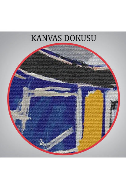 Jean Michel Basquiat Stardust Saksafon Kanvas Tablo, Sokak sanatı, Pop Art-4963