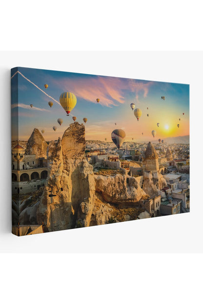 Göreme Kapadokya Manzarası Duvar Tablosu-1245