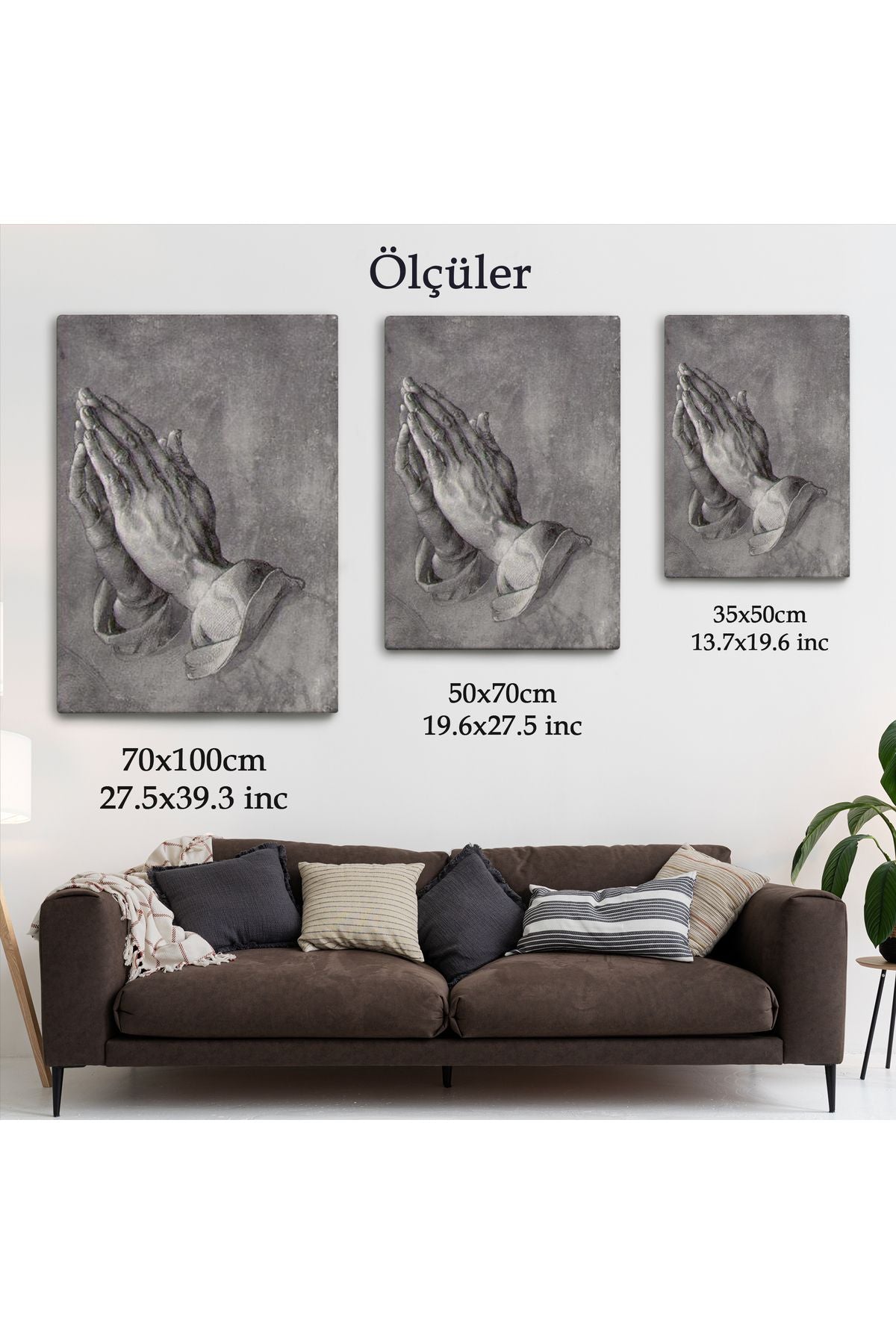 Dua Eden Eller Tablosu, Albrecht Dürer Praying Hands-6342
