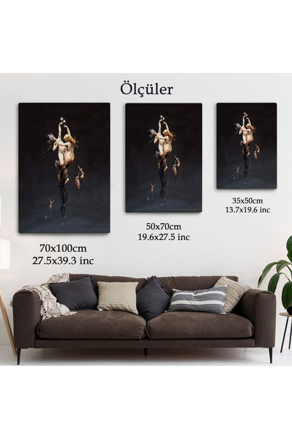 Luis Ricardo Falero İkiz Yıldızlar Tablosu-6239