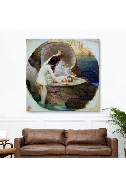 Hz Meryem ve Hz İsa Kanvas Tablo-5869