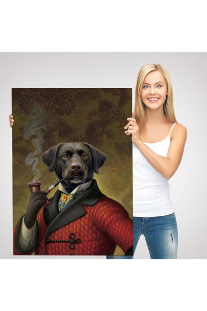 Pipo İçin Köpek Duvar Tablosu-6032
