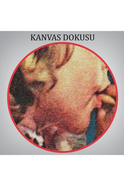 Galaksiler İle Oynayan Kız Çocuğu Tablosu-6042