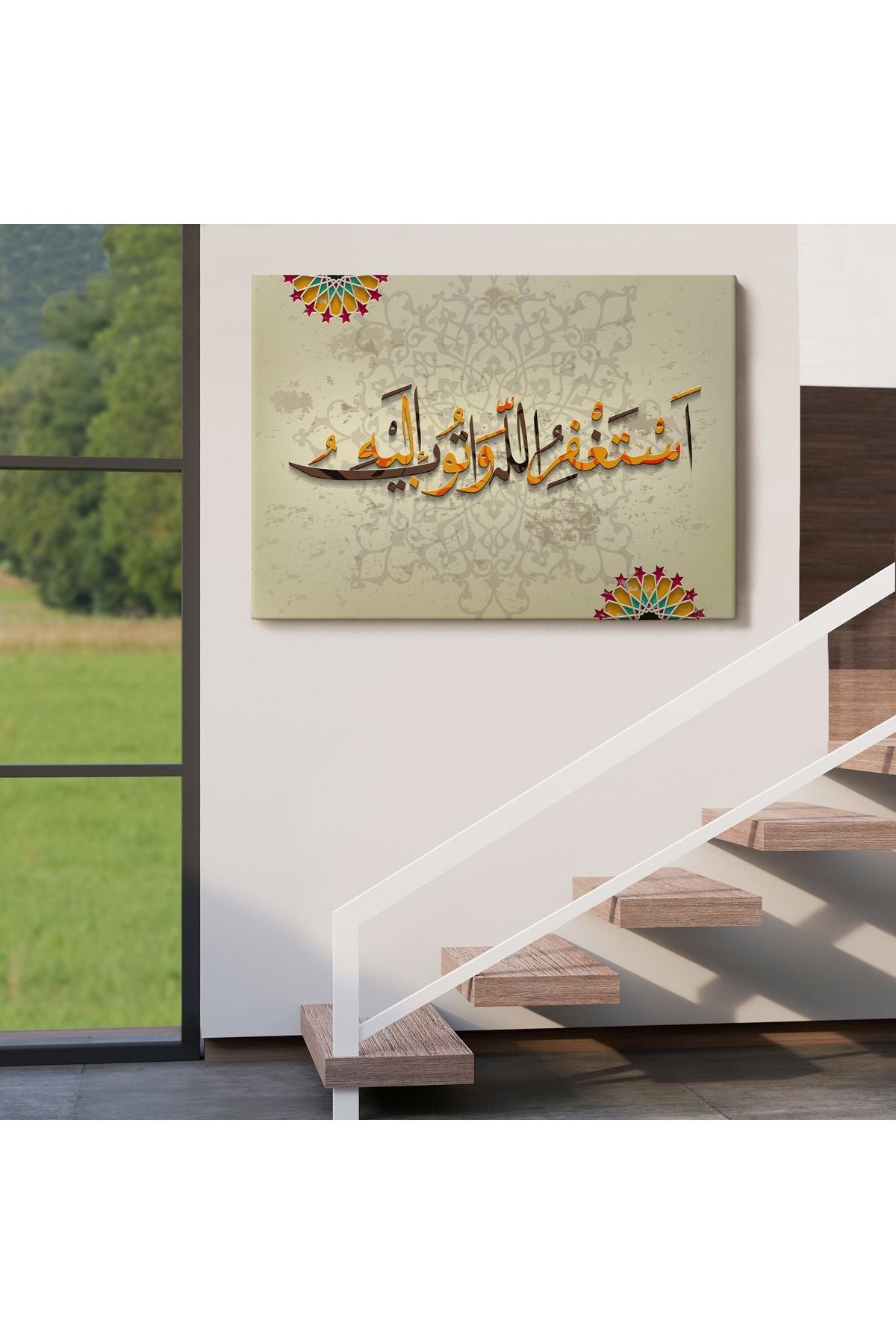 İslami Dini Kanvas Duvar Tablosu-3268