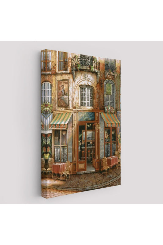 Le Petıt Bıstro Kanvas Duvar Tablosu-6062