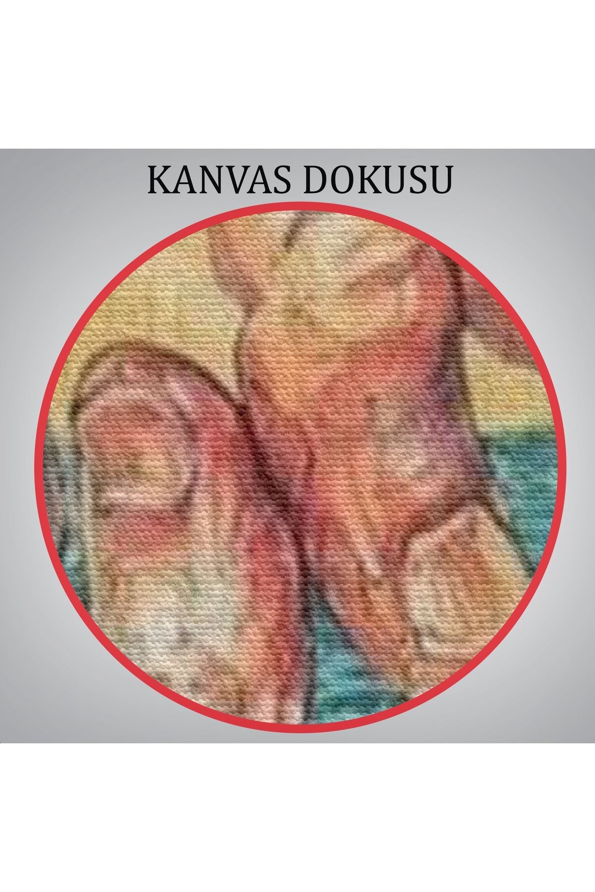 İsa'nın Yardımı Hrıstiyan Hediyesi Dekoratif Duvar Tablosu-6116