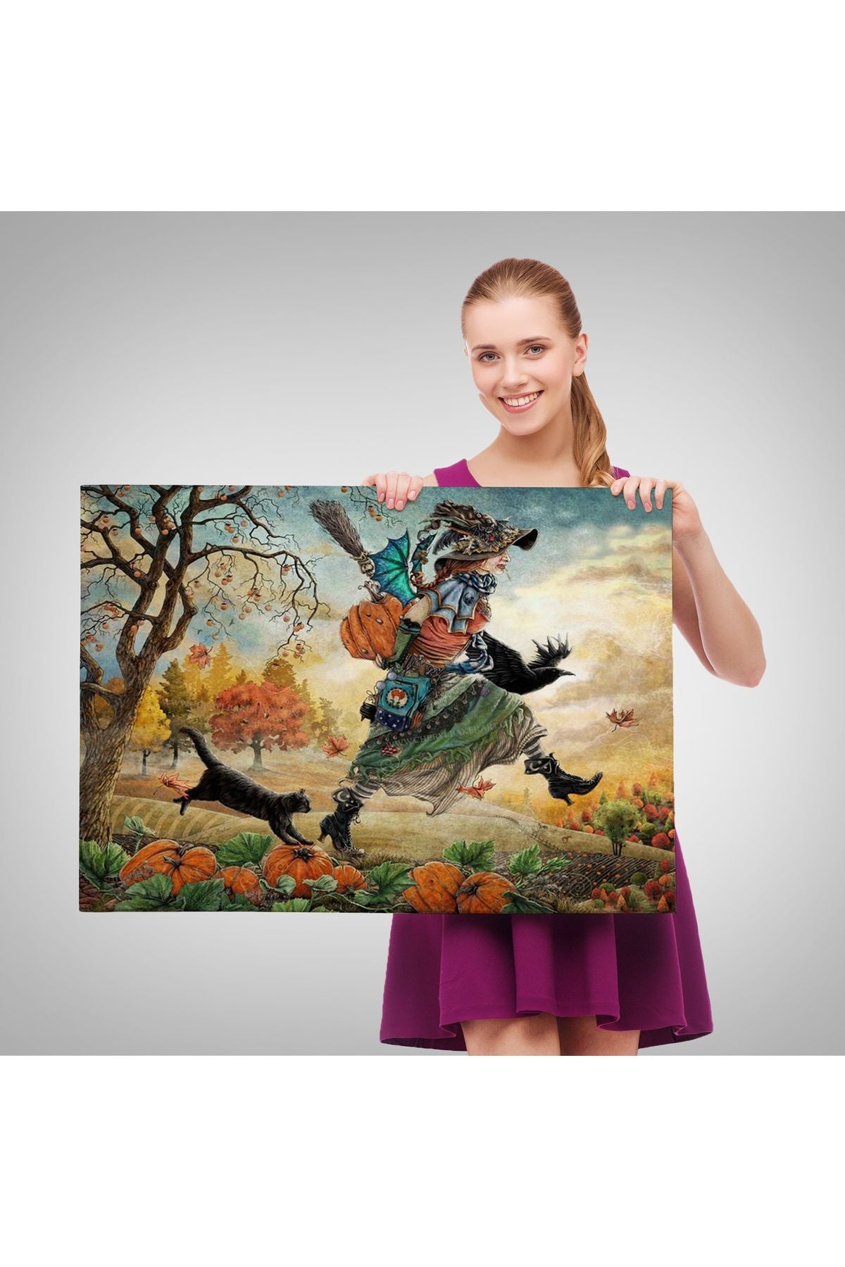 Lady Godiva'in John Collier Duvar Tablosu-6647